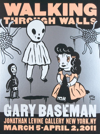 Gary Baseman,"Walking Through Walls" - Jonathan LeVine Gallery - 3