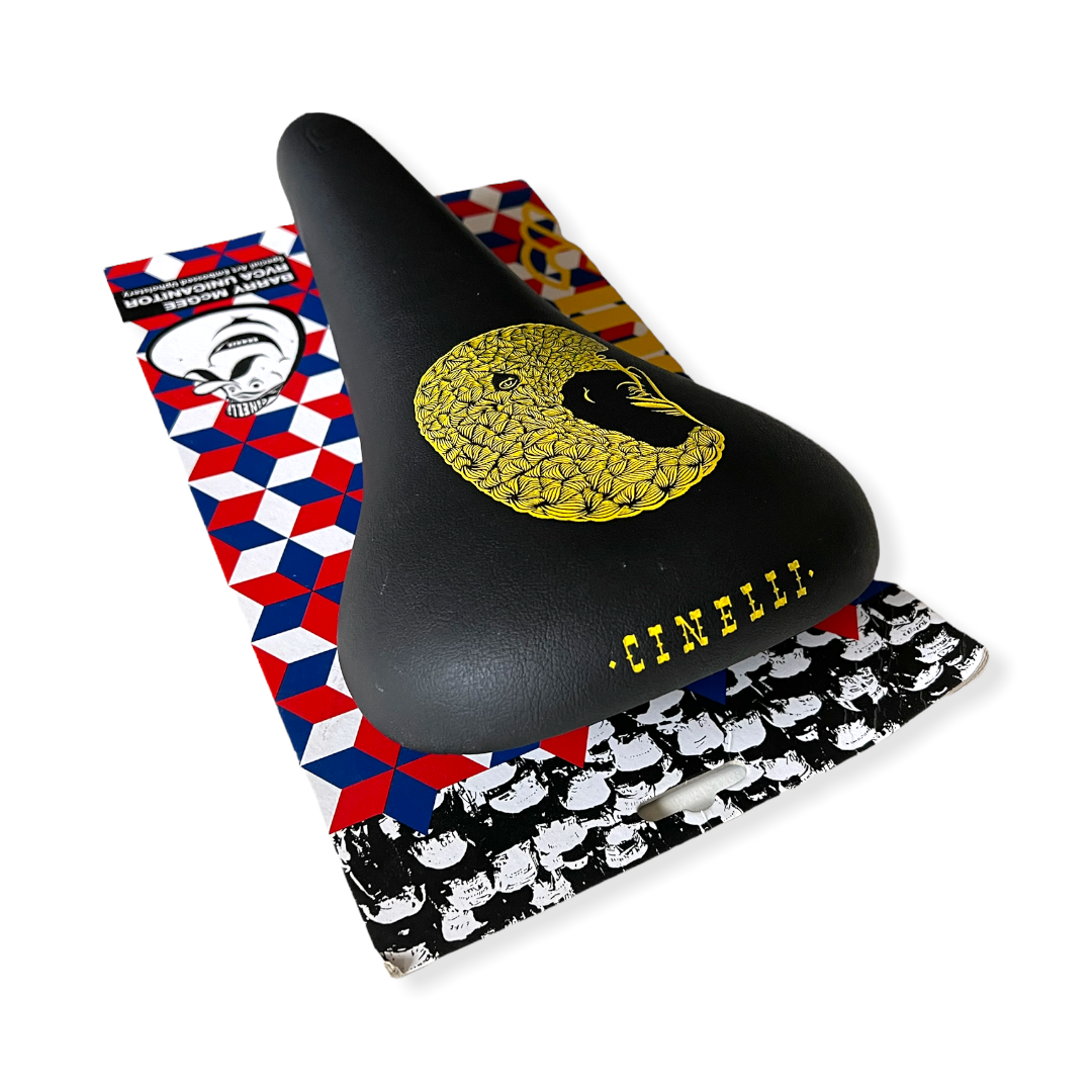 Cinelli unicanitor barry mcgee selle de vélo noir - Selle, couvre-selle Cinelli unicanitor barry mcgee selle de vélo noir - Selle, couvre-selle