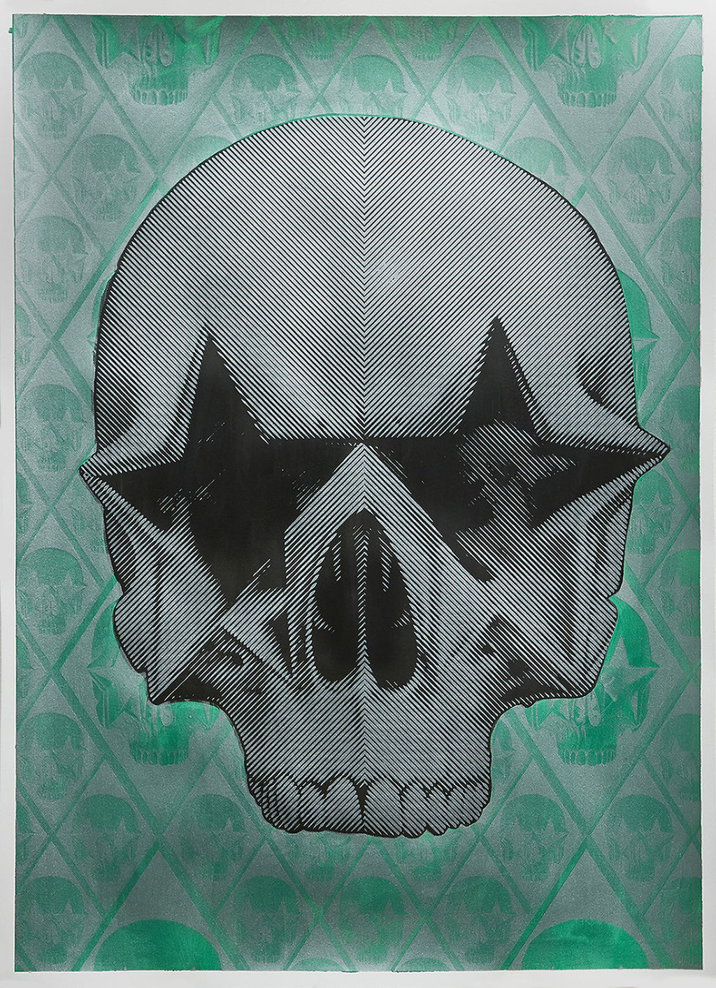 Ron English, "Starskull Negative" HPM - Jonathan LeVine Gallery - 1