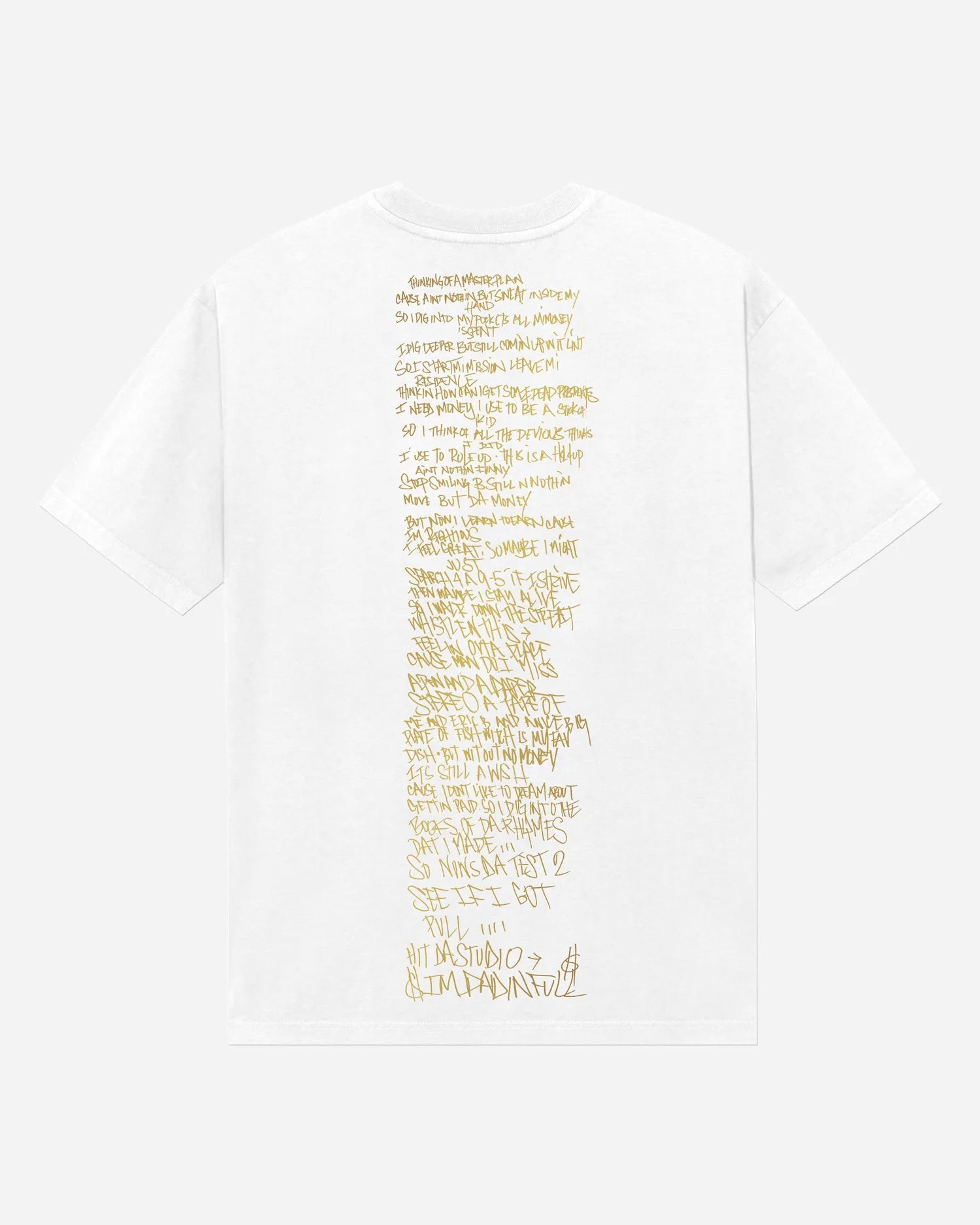 Beautiful Losers x Rakim, Paid In Full Shirt, 2025