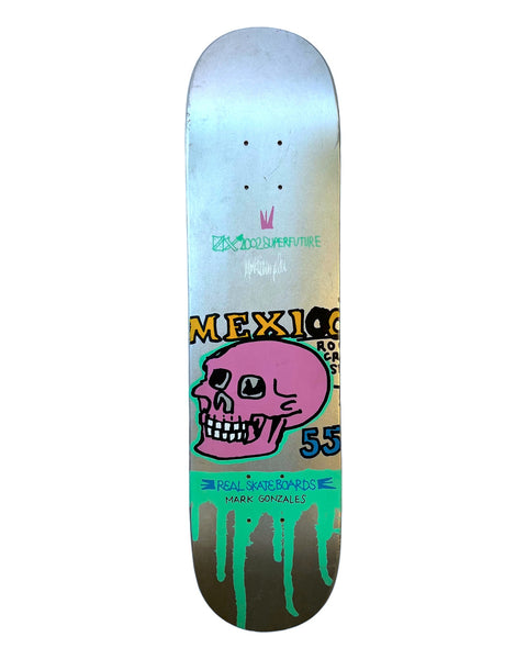 レア　KROOKED 7.75 MARK GONZALES Krooked Mark Gonzales Skateboard Skateboarding Deck Complete