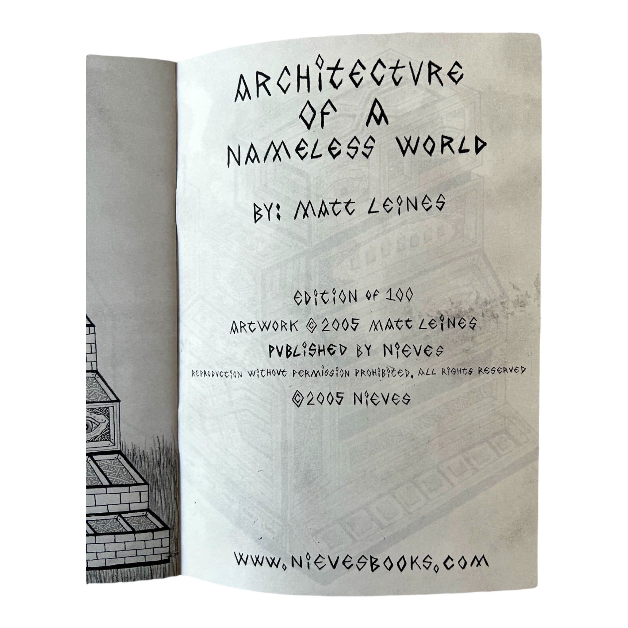 Matt Leines, Architecture of a Nameless World, 2005