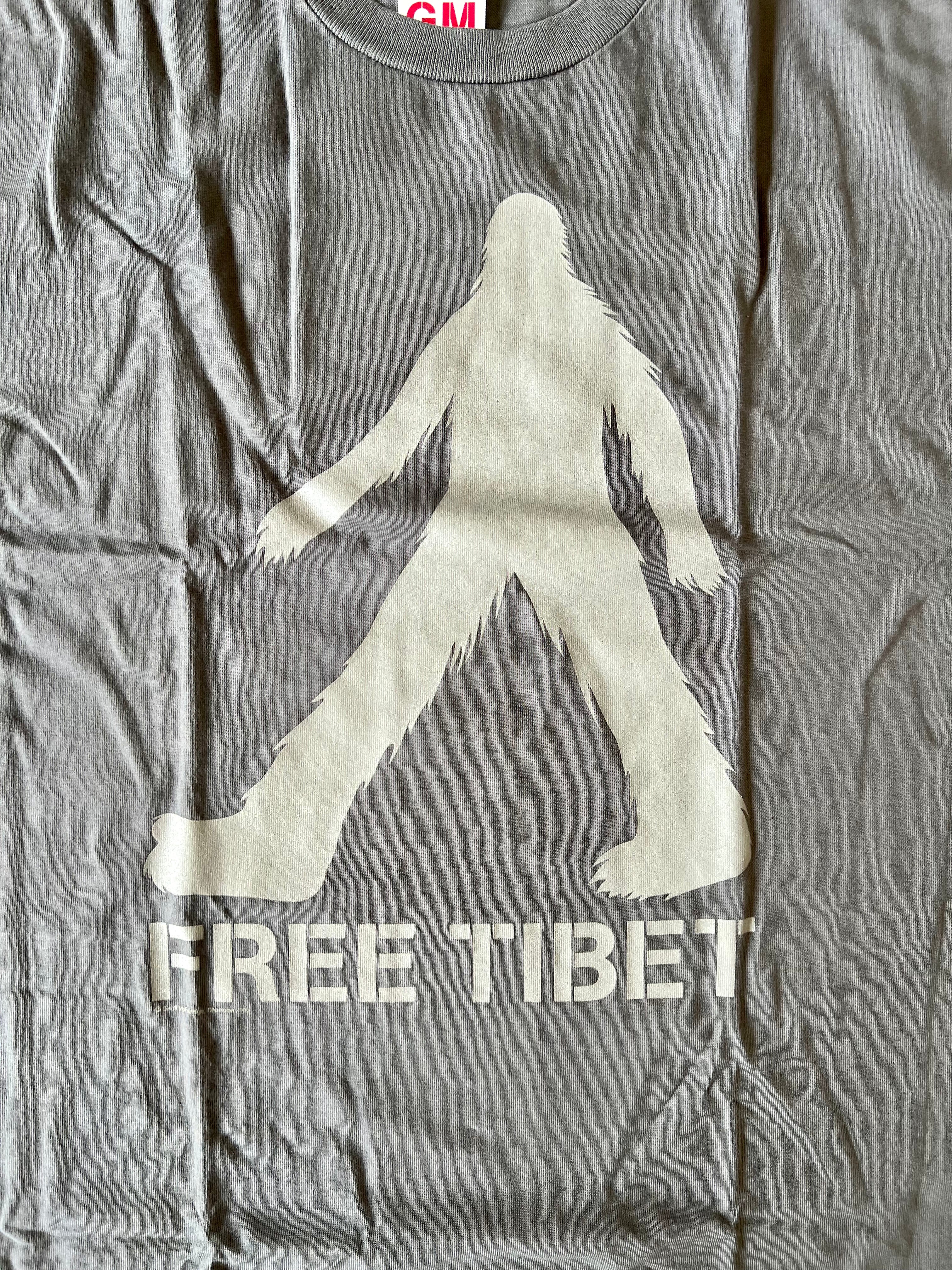 Geoff McFetridge x 2k, Free Tibet, c. 2001