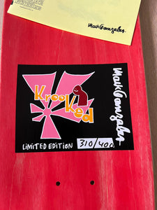 Mark Gonzales x Krooked Skateboards "Mark Gonzales Burst", 2004